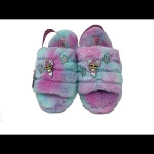 Girls LOL Slippers Youth Size 8